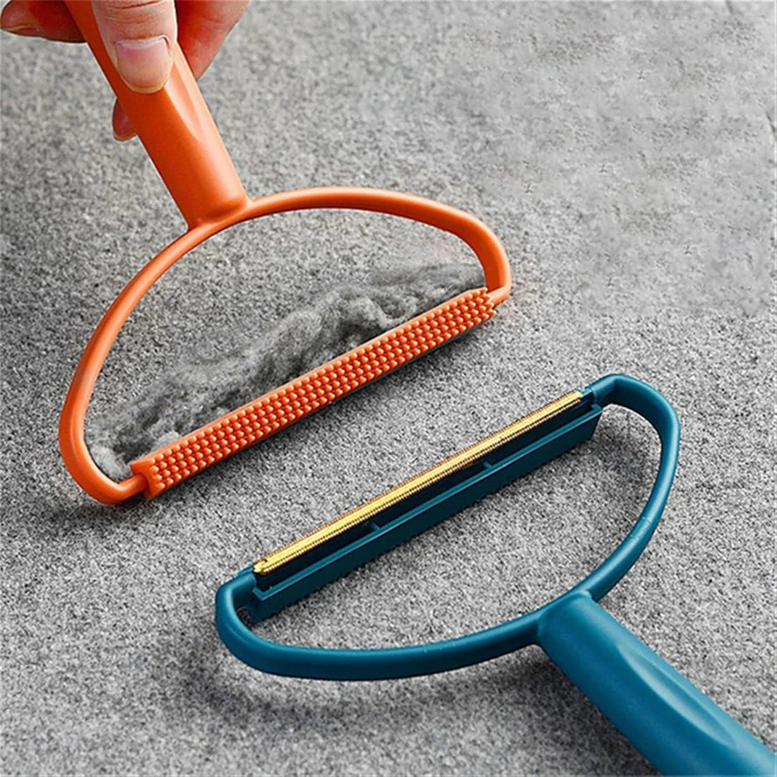 2-in-1 Reusable Pet Hair & Lint Remover Brush | Carpet, Sofa & Clothes Cleaner