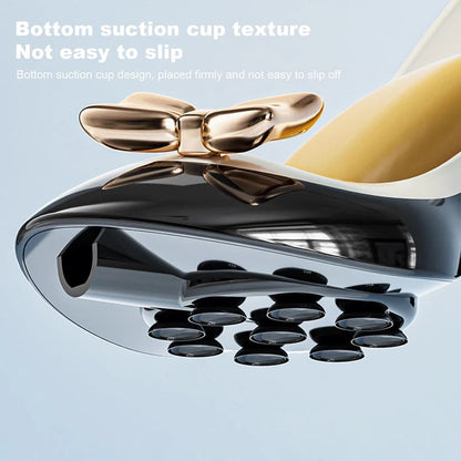 Luxury High Heel Soap Holder with Drainage Design | Stylish Bathroom Soap Dish for Sink & Wash Basin